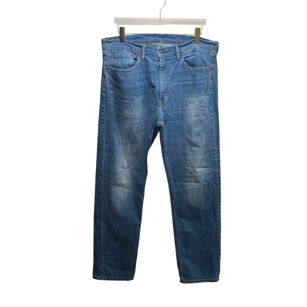 Levis 514 Jeans Pants Mens 36/30 Blue Medium Wash Straight Comfort Stretch